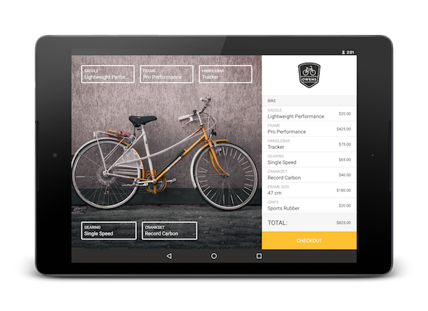 Bikeshop screenshot