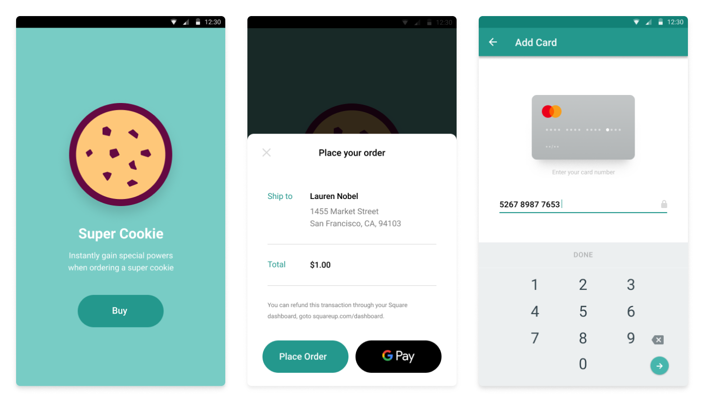 Android sample app
