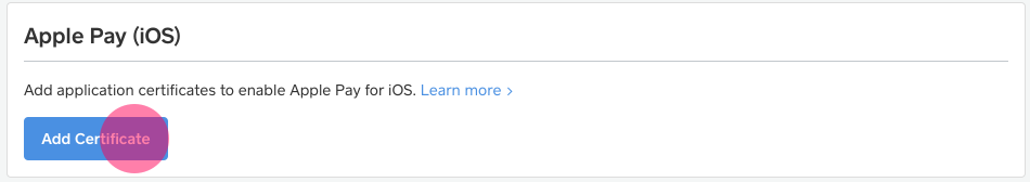 Applepay cert